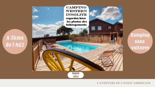 Camping Syl-Vallée Western Village