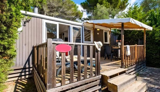Campsite Le Saint Louis* - Mobile home Comfort 4 rooms 6 people air-conditioned - TV