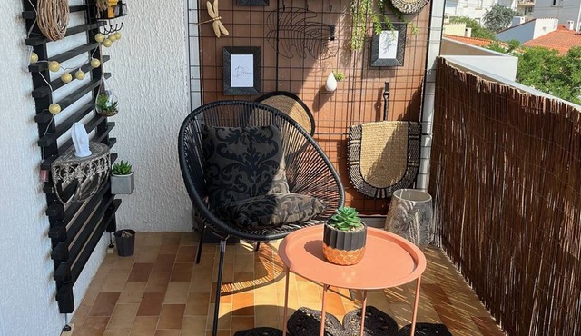 Canet Plage: Cozy studio with terrace and wifi, perfect for 2