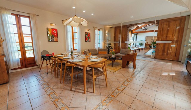 Casa Vamaë: Indoor Pool, Movie Theater, and Garden