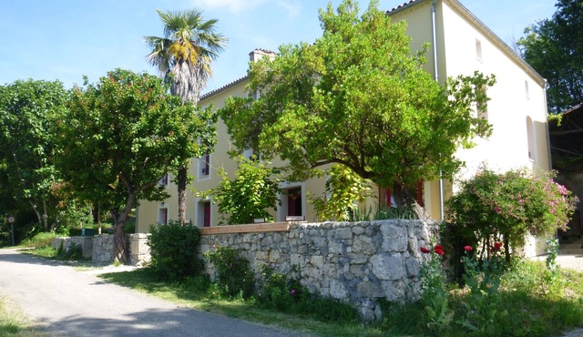 Cedar B & B nestled in a small valley, recently renovated