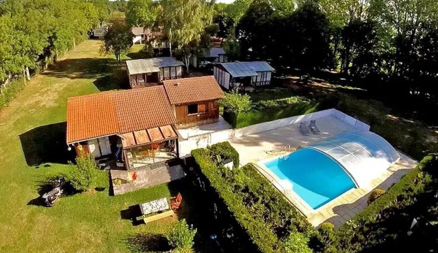 Chalet 3 étoiles - Piscine - ccbgb0b