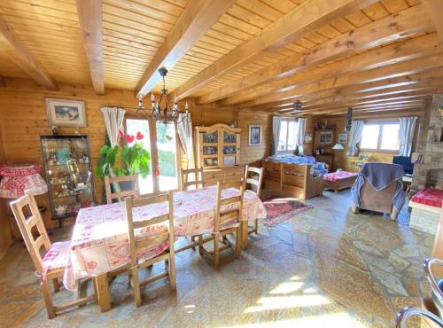 Chalet 6 pers. avec cheminée, jardin, WiFi à 300m des pistes - Arâches-la-Frasse - FR-1-572-28