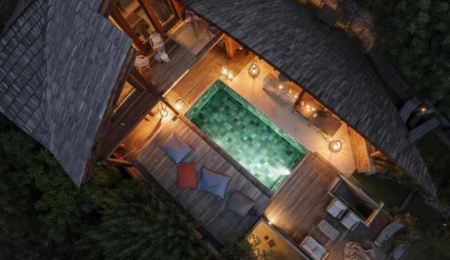 Chalet FLOCON Serre Chevalier cinéma sauna jaccuzi, piscine été