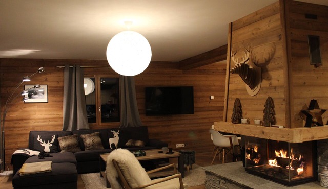 Chalet for up to 12 people, 4 bedrooms, 165 m2 +ski room