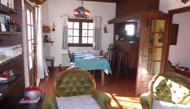 Chalet, Ground floor, fireplace or stove, parking, tv, ski locker, 120m², Les Contamines-Montjoie