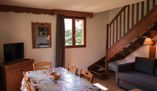 Chalet, Ground floor, tv, ski locker, 53m², La Joue du Loup