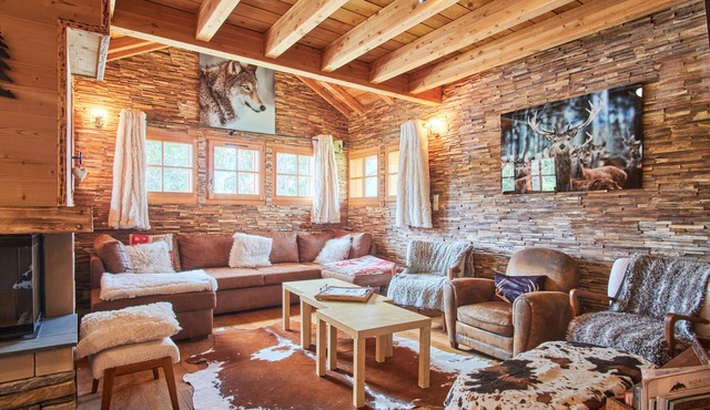 Chalet 'Le Grand Cerf' with Private Terrace and Wi-Fi