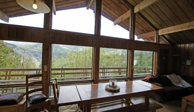 Chalet, view panoramic, fireplace or stove, tv, 160m², Sauze - Super Sauze