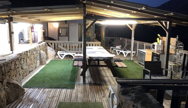chalet with panoramic terrace of 80 m2