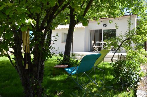 Charmante maisonnette indépendante avec piscine à Goult