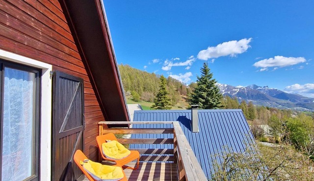 Charming chalet, panoramic view - 5 guests