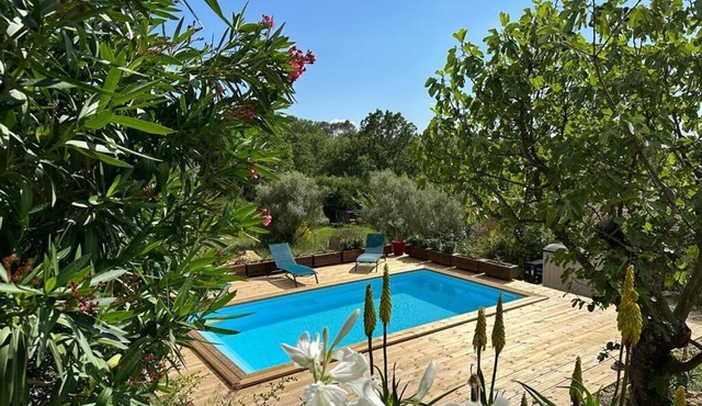 Charming Provencal style villa Les Figuiers 3* - Heated swimming-pool