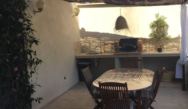 Charming rental Casabianca Sartene South Corsica, T2 apartment in a quiet area