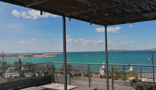 Charming seaside house, terraces with full sea view