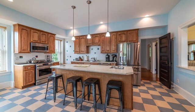 Classically Current Home on Park, Near Beach in Cape Charles