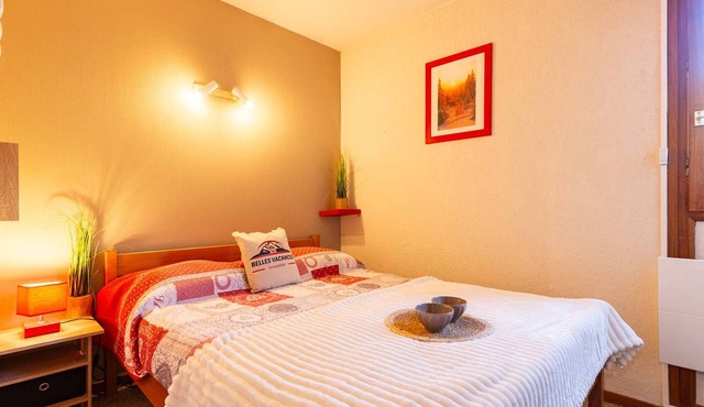 Comfort in St Lary: T2, 4 ppl, jacuzzi, sauna, gym, parking