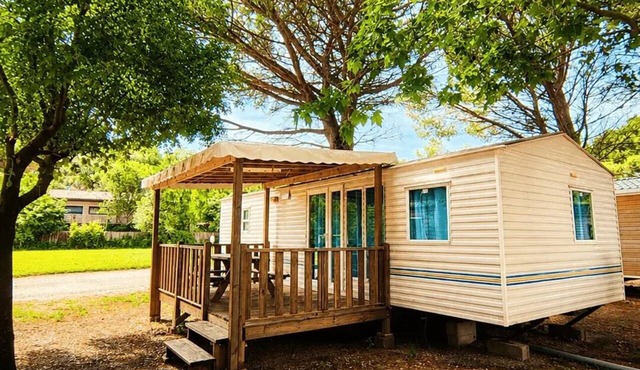Comfort Mobile Home, 32 m² - 3 bedrooms - air conditioning - sleeps 4 to 6 people - rate includes 4 people