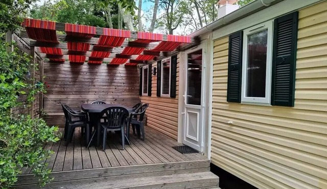 Comfort Mobile Home - 3 bedrooms - 32 m² - with air conditioning [new for 2026] Sleeps 6
