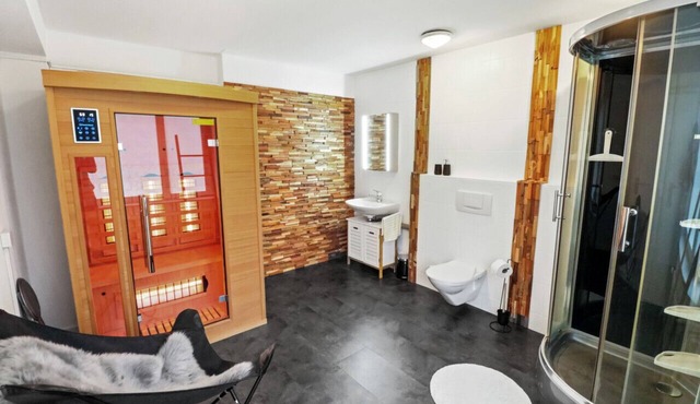 Comfortable apartment with sauna in Leukerbad