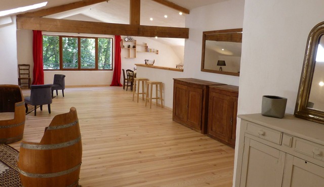 Converted barn in the center of a Périgord estate