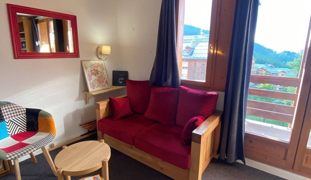 Duplex 6 pers at the foot of the slopes Comfort, charm & mountain view Ski in & out