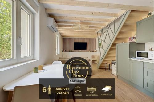 Duplex Design 6 personnes 2 chambres Clim Parking
