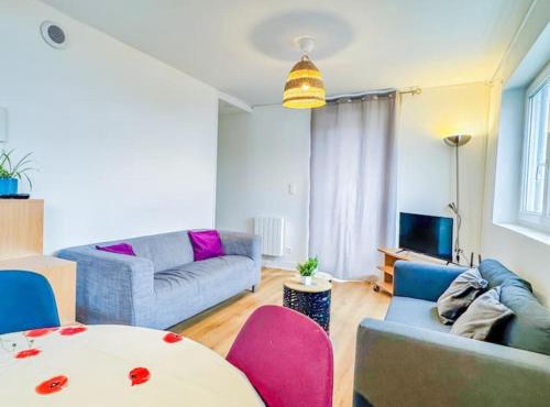 Escapade à 3 grande terrasse et parking privé