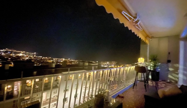 Exceptionnelle vue mer et Nice, Appart 2 Chambres Standing, Terrasses, Garage