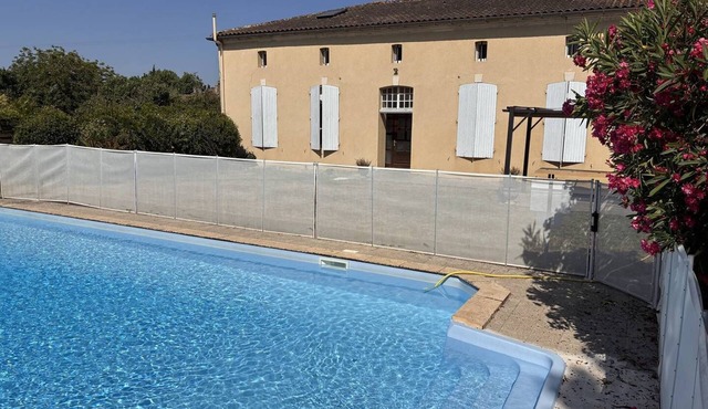 Gîte 13 pers. avec climatisation et piscine privée