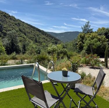 Gites Les Rochers de Plaisians avec piscine privée