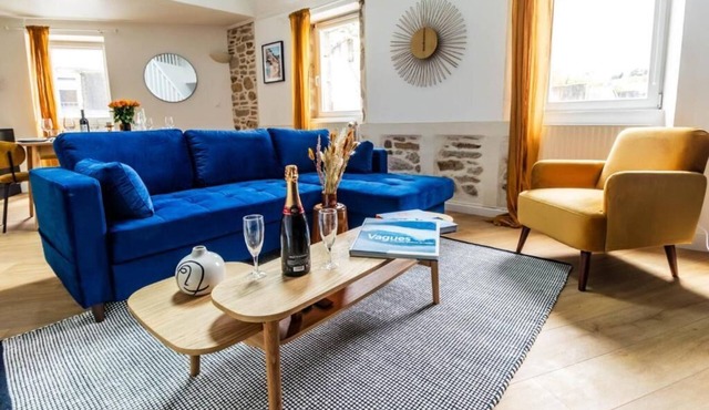 Grand duplex 100 m² downtown Quimper - 3 bedrooms - All on foot