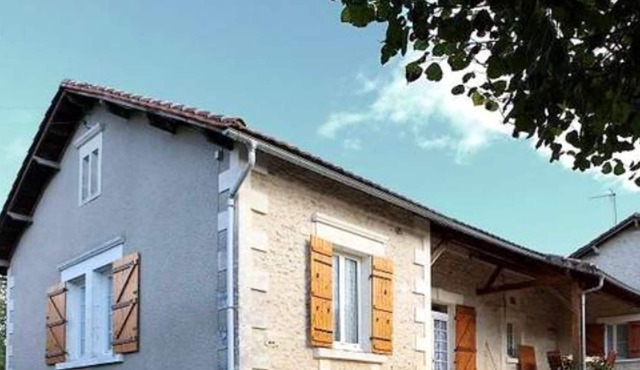 Homerez - Nice house 10 km away from the beach for 6 ppl. with garden at Bussac