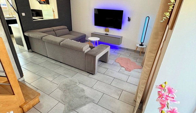 House 6pers,3 bedrooms, Clim, terrace, garden, Park