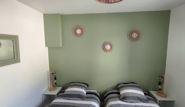 House with exceptional sea view and beaches within walking distance.