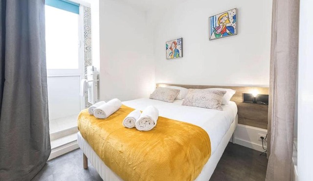 L'échappée - Bel appartement rénové et proche Gare