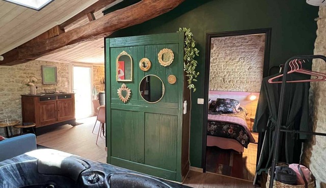 L'Echappée bulles, romantic gîte with private SPA, love and relaxation