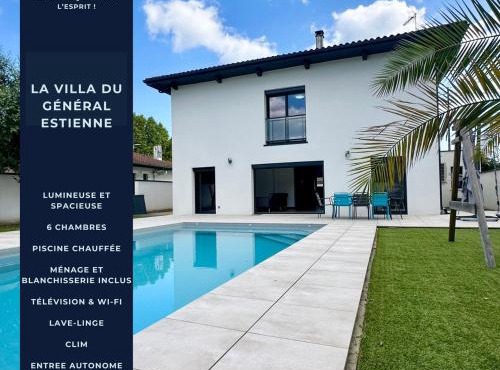 La Villa Estienne - Spacieuse - Conviviale - 6 Chambres - Parking privé
