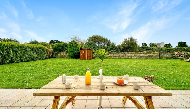 *Lagadenn* jolie maison T4, terrasse, jardin clos