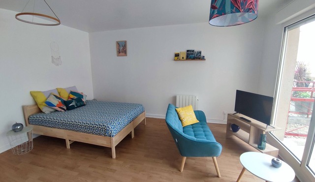Large Studio in quiet inner-city location