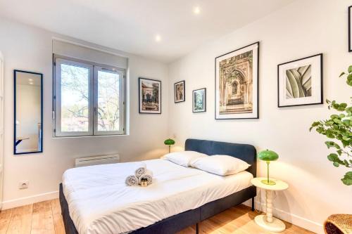 Le Basalte - Lumineux studio - parking privé - wifi - proche métro B