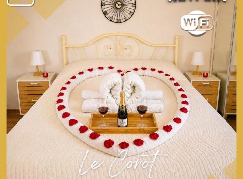 Le Corot - Charmant appartement proche du centre ville