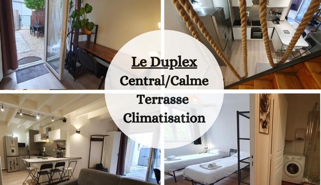 Le Duplex, Centre, Calme, Terrasse