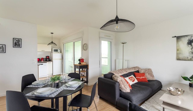 Le Mint - Appt 2 chambres avec parking