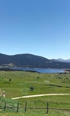 Les Angles, vue Lac et Montagnes
