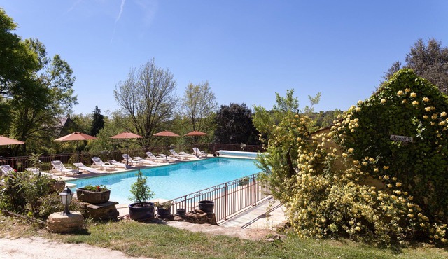 Les Charmes: chalet and swimming pool surrounded by nature in Sarlat itself
