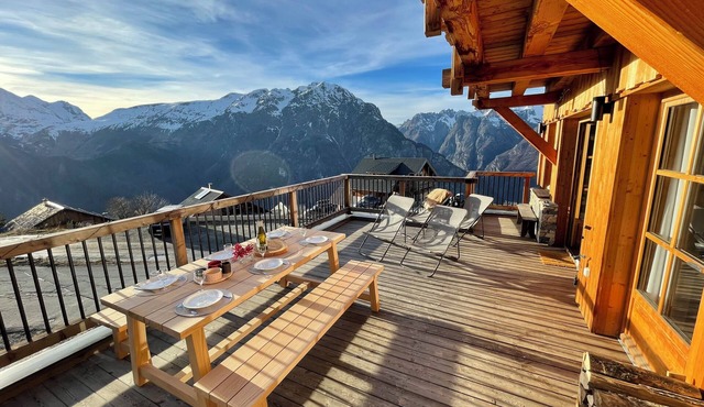 Les Planches de Villard 5* - New apartment - Terrace, sauna - Alpe d'Huez