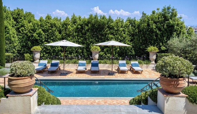 Luxury Villa with heated pool steps from beaches and old town by Antibes-Rental
