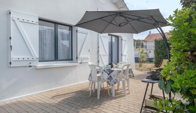 Maison avec jardin à 140m de la Plage