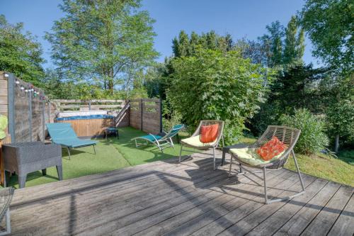 Maison avec piscine et jacuzzi